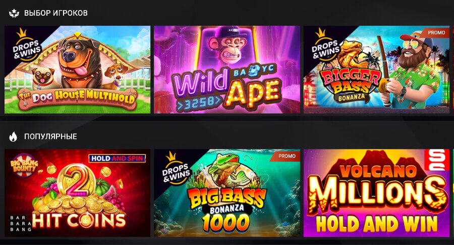 Виды игровых автоматов в 1xSlots